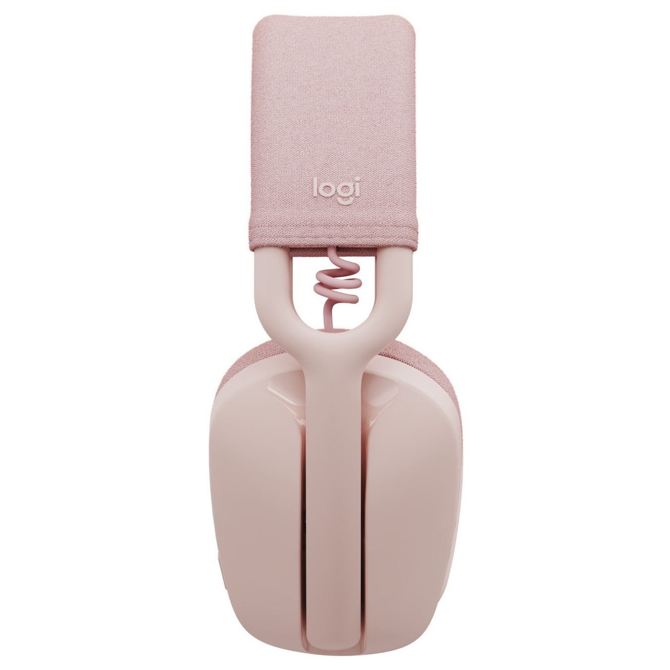 Logitech Zone Vibe 100 Wireless Over-Ear Headset - Bluetooth 5.2, Rose, 20h Battery, USB-A Receiver