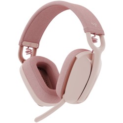 Buy Logitech Zone Vibe 100 Wireless Over-Ear Headset - Bluetooth 5.2, Rose, 20h ... in Cyprus, Nicosia, Limassol, Larnaka, Pafos
