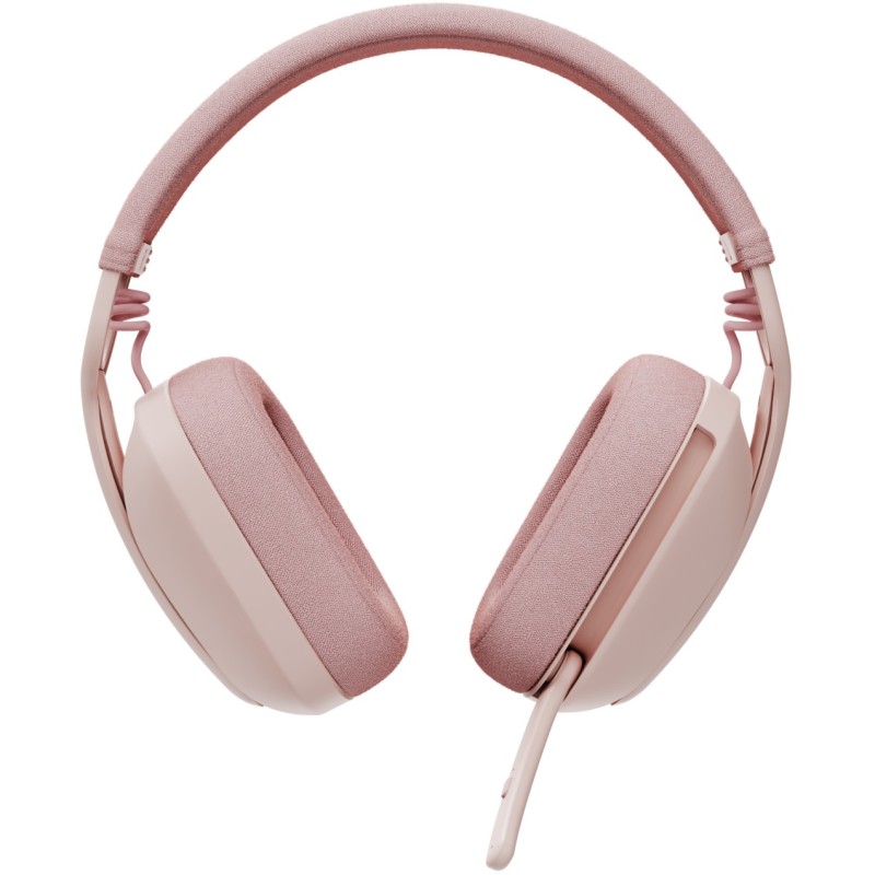 Buy Logitech Zone Vibe 100 Wireless Over-Ear Headset - Bluetooth 5.2, Rose, 20h ... in Cyprus, Nicosia, Limassol, Larnaka, Pafos