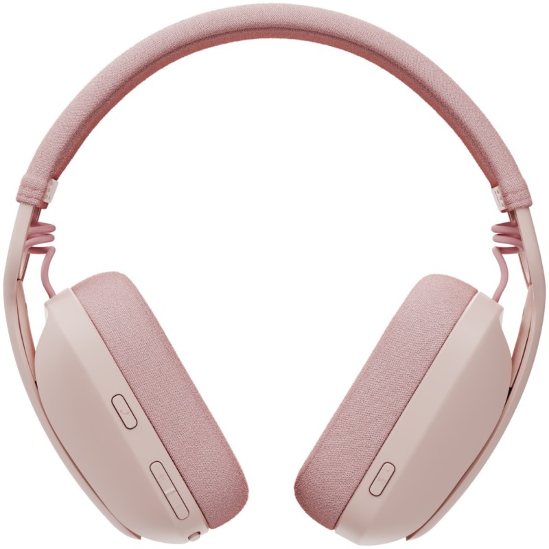Buy Logitech Zone Vibe 100 Wireless Over-Ear Headset - Bluetooth 5.2, Rose, 20h ... in Cyprus, Nicosia, Limassol, Larnaka, Pafos