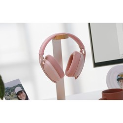 Buy Logitech Zone Vibe 100 Wireless Over-Ear Headset - Bluetooth 5.2, Rose, 20h ... in Cyprus, Nicosia, Limassol, Larnaka, Pafos