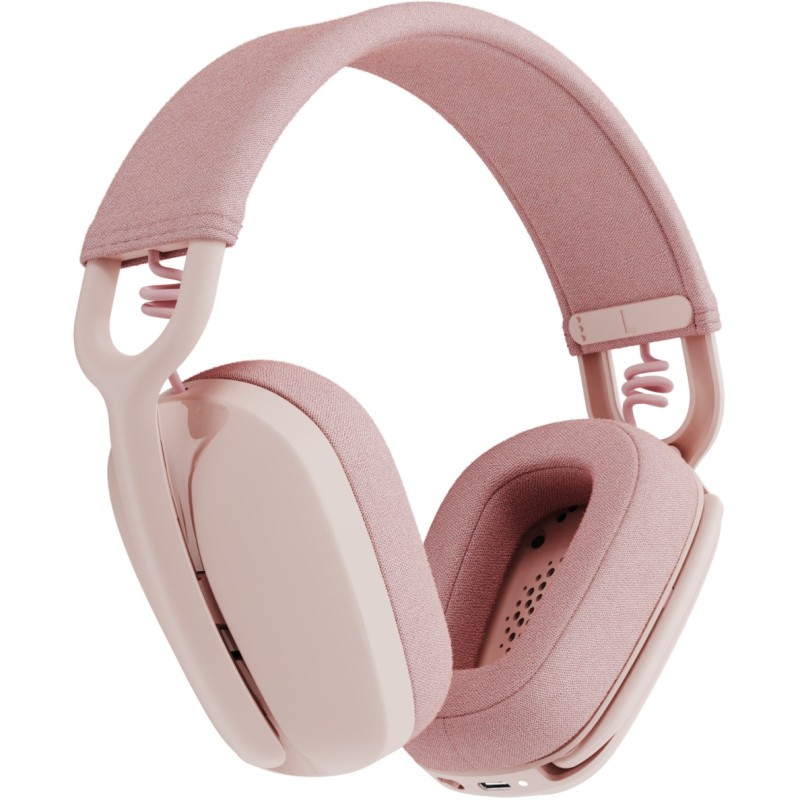 Buy Logitech Zone Vibe 100 Wireless Over-Ear Headset - Bluetooth 5.2, Rose, 20h ... in Cyprus, Nicosia, Limassol, Larnaka, Pafos