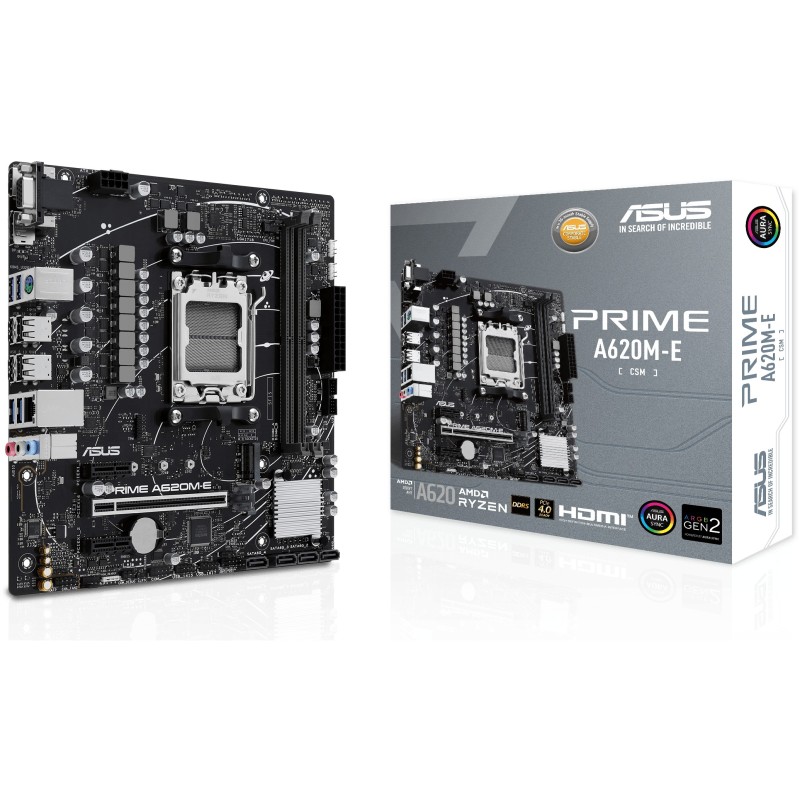 Buy ASUS Prime A620M-E-CSM - mATX AM5 Motherboard - AMD A620, DDR5, 2x DIMM, Up ... in Cyprus, Nicosia, Limassol, Larnaka, Pafos
