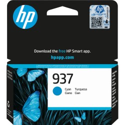 Buy HP 937 Original Ink Cartridge - 937 - Cyan, 800-page Standard Yield, Single ... in Cyprus, Nicosia, Limassol, Larnaka, Pafos