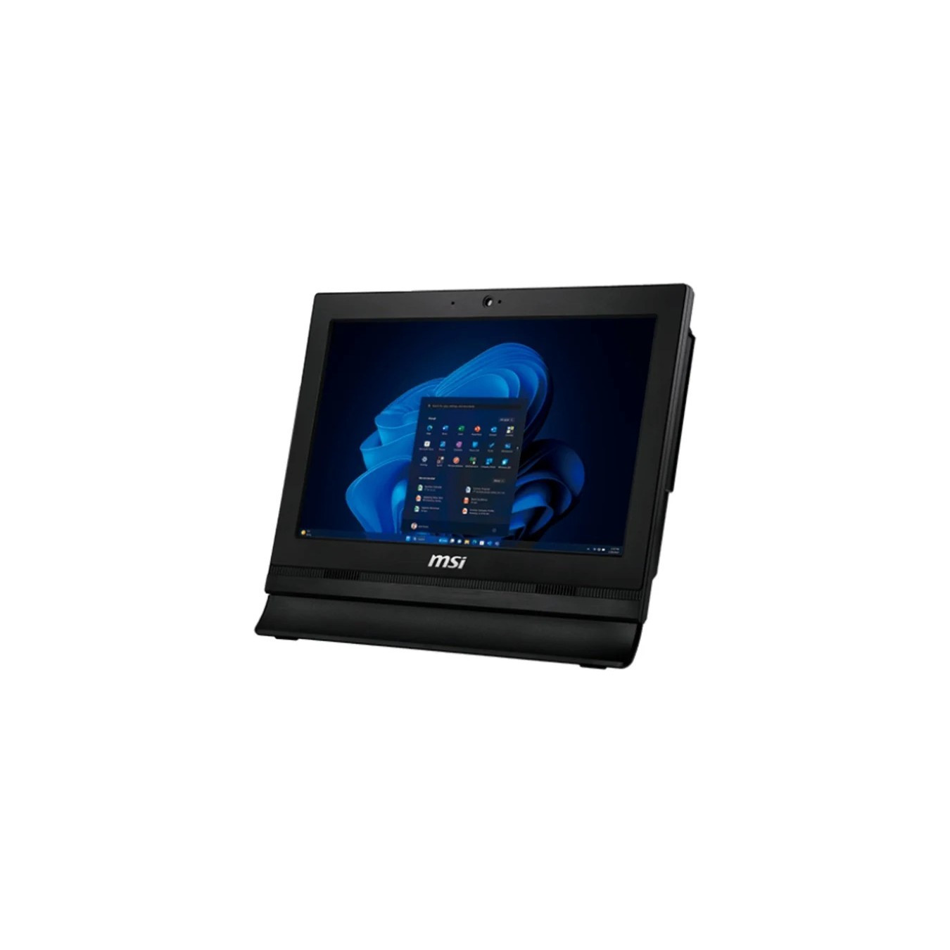 MSI PRO AP162T ADL-018XDE - 15.6-inch FHD All-in-One, Intel N100, 4GB RAM, 128GB SSD, Black, Windows 11 Home