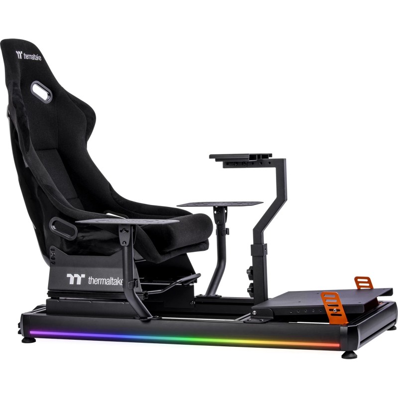 Buy Thermaltake Flight Simulator Cockpit - GSC-F50-CPASBB-01 - Black Aluminum, 1... in Cyprus, Nicosia, Limassol, Larnaka, Pafos