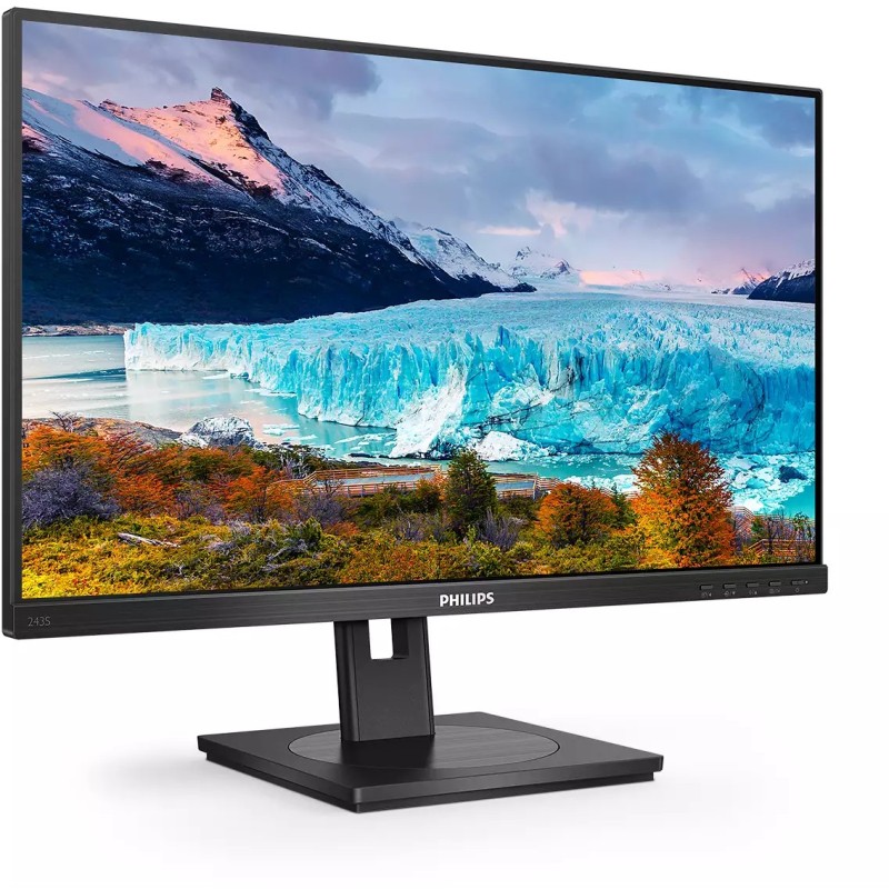 Buy Philips 243S1/00 - 23.8 inch IPS Full HD Monitor, HDMI+DP+USB-C (65W PD), 75... in Cyprus, Nicosia, Limassol, Larnaka, Pafos