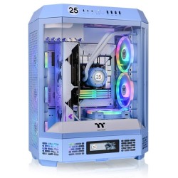 Buy Thermaltake The Tower 600 - Hydrangea Blue - Mid Tower PC Case, Tempered Gla... in Cyprus, Nicosia, Limassol, Larnaka, Pafos
