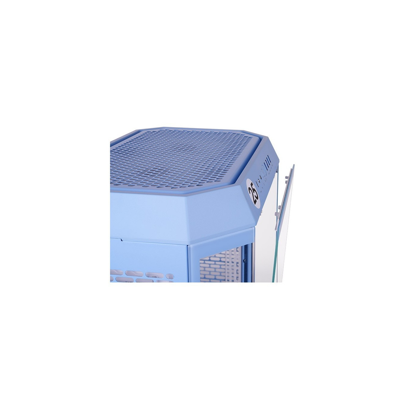 Thermaltake The Tower 600 - Hydrangea Blue - Mid Tower PC Case, Tempered Glass, RGB, ATX/mATX/Mini-ITX, Liquid Cooling