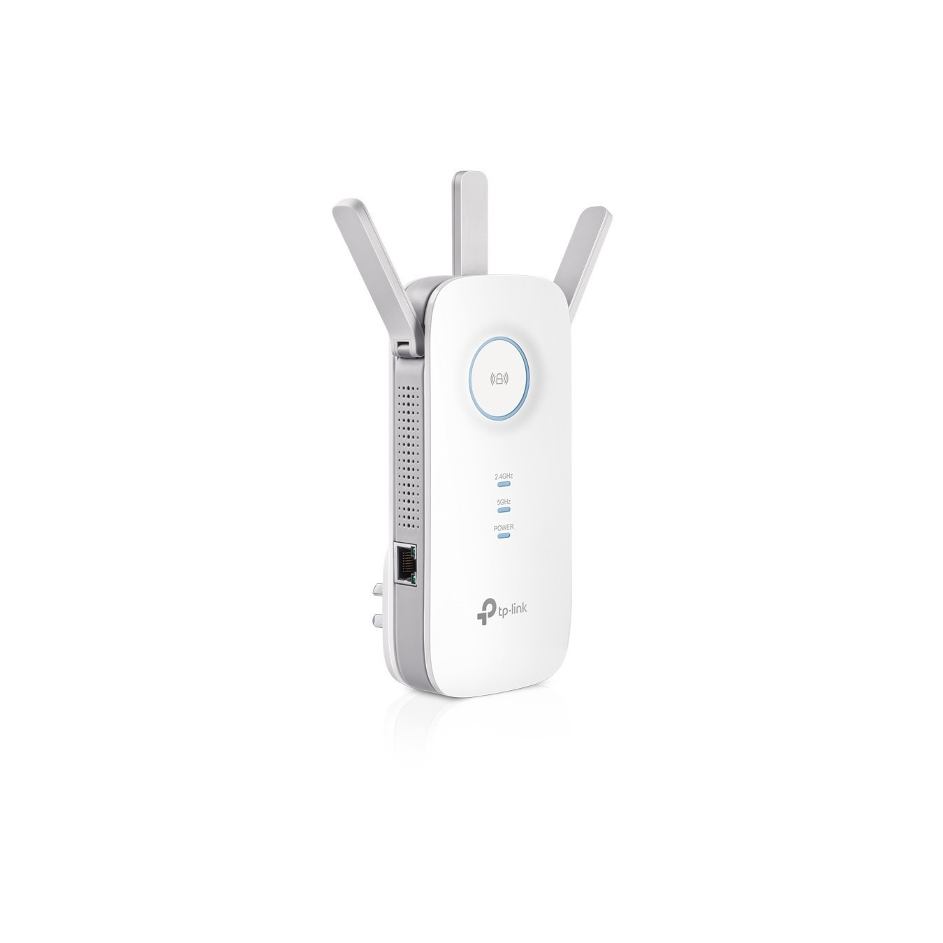 TP-Link RE450 (AC1750) - Dual-Band Wi-Fi Range Extender - White, 1300 Mbps (5GHz) + 450 Mbps (2.4GHz), Gigabit LAN