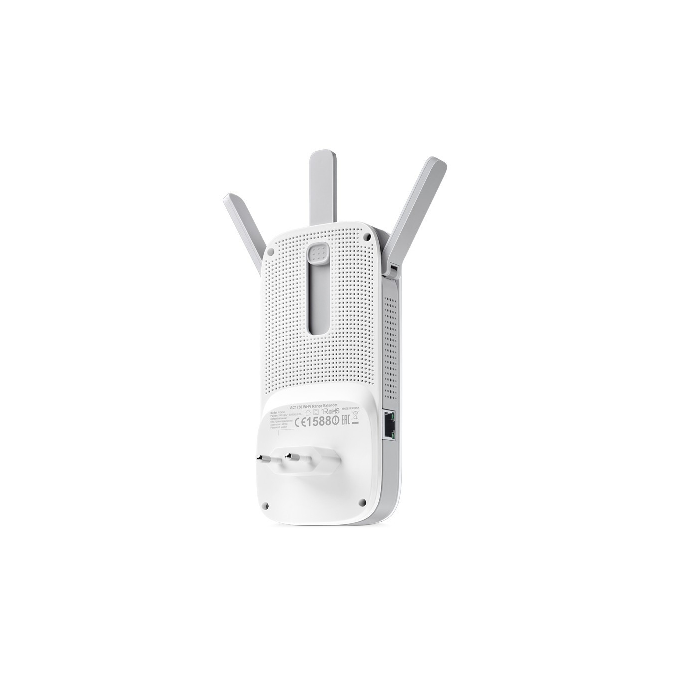 TP-Link RE450 (AC1750) - Dual-Band Wi-Fi Range Extender - White, 1300 Mbps (5GHz) + 450 Mbps (2.4GHz), Gigabit LAN