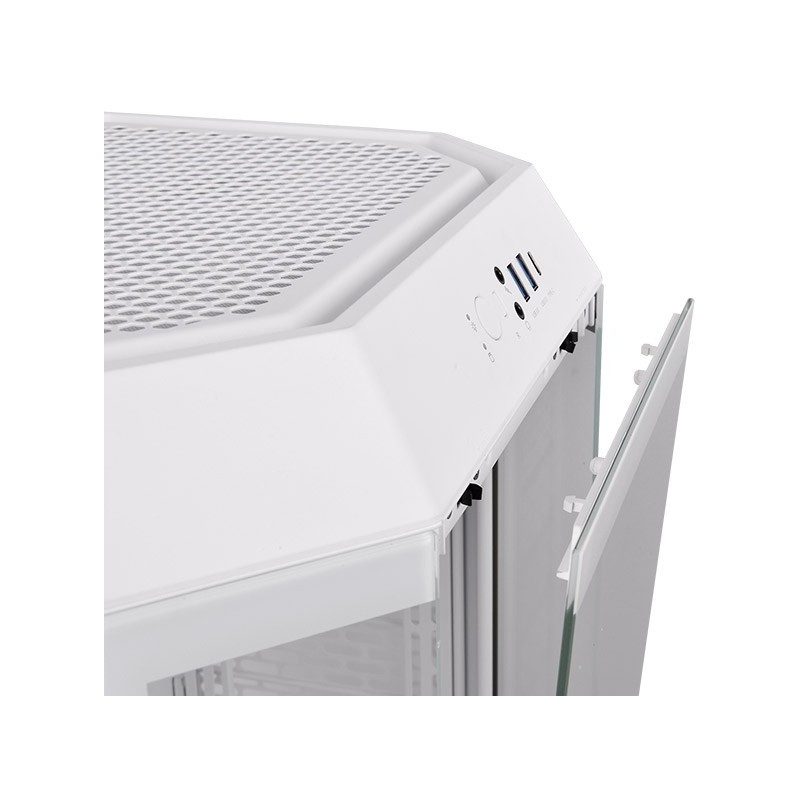 Buy Thermaltake The Tower 300 - Micro-ATX Snow White Case, Tempered Glass, Suppo... in Cyprus, Nicosia, Limassol, Larnaka, Pafos