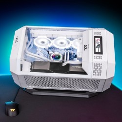 Buy Thermaltake The Tower 300 - Micro-ATX Snow White Case, Tempered Glass, Suppo... in Cyprus, Nicosia, Limassol, Larnaka, Pafos