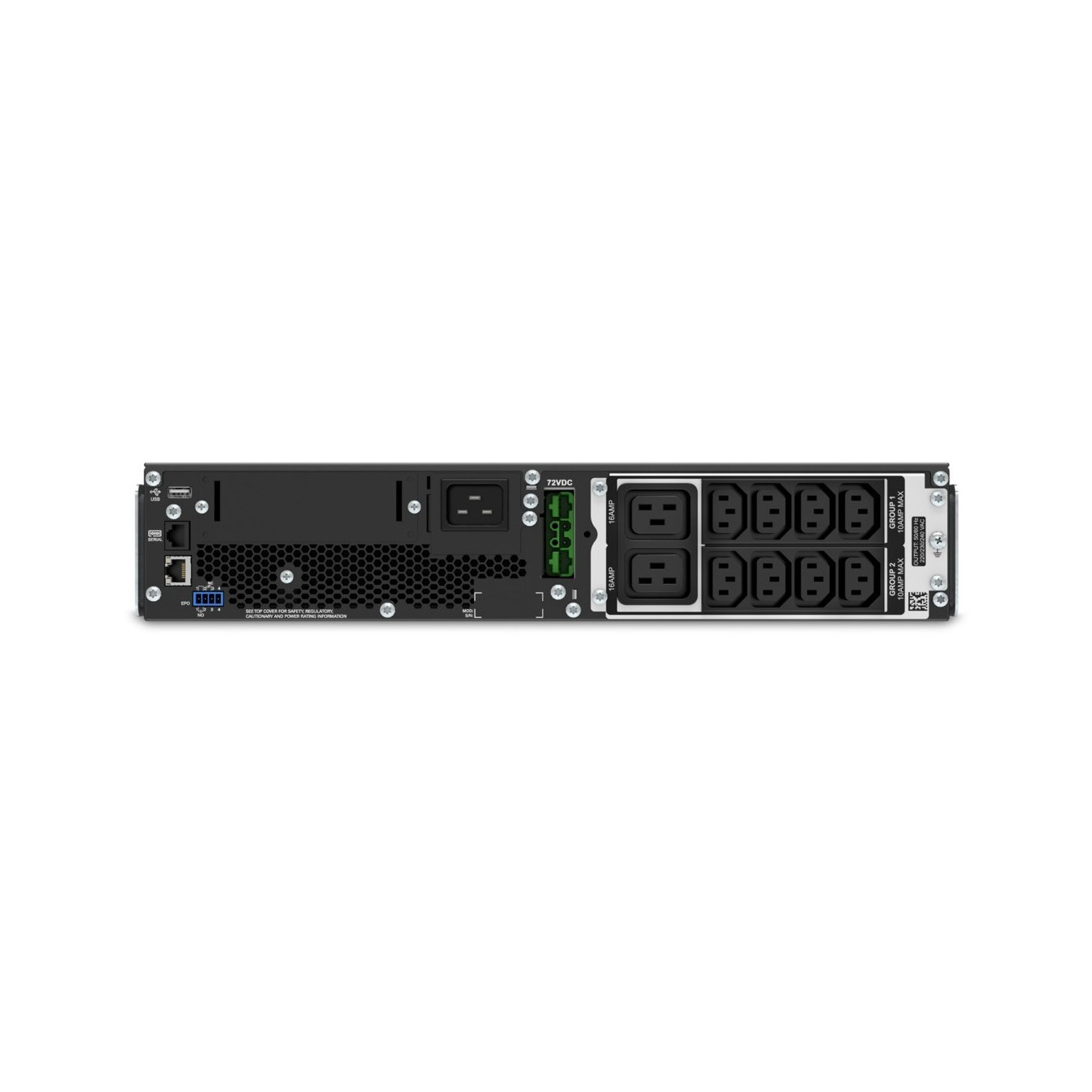 APC Smart-UPS Online SRT3000RMXLI - 3000VA (2700W) Rackmount UPS, Black, LCD — Buy in Cyprus with Fast Delivery