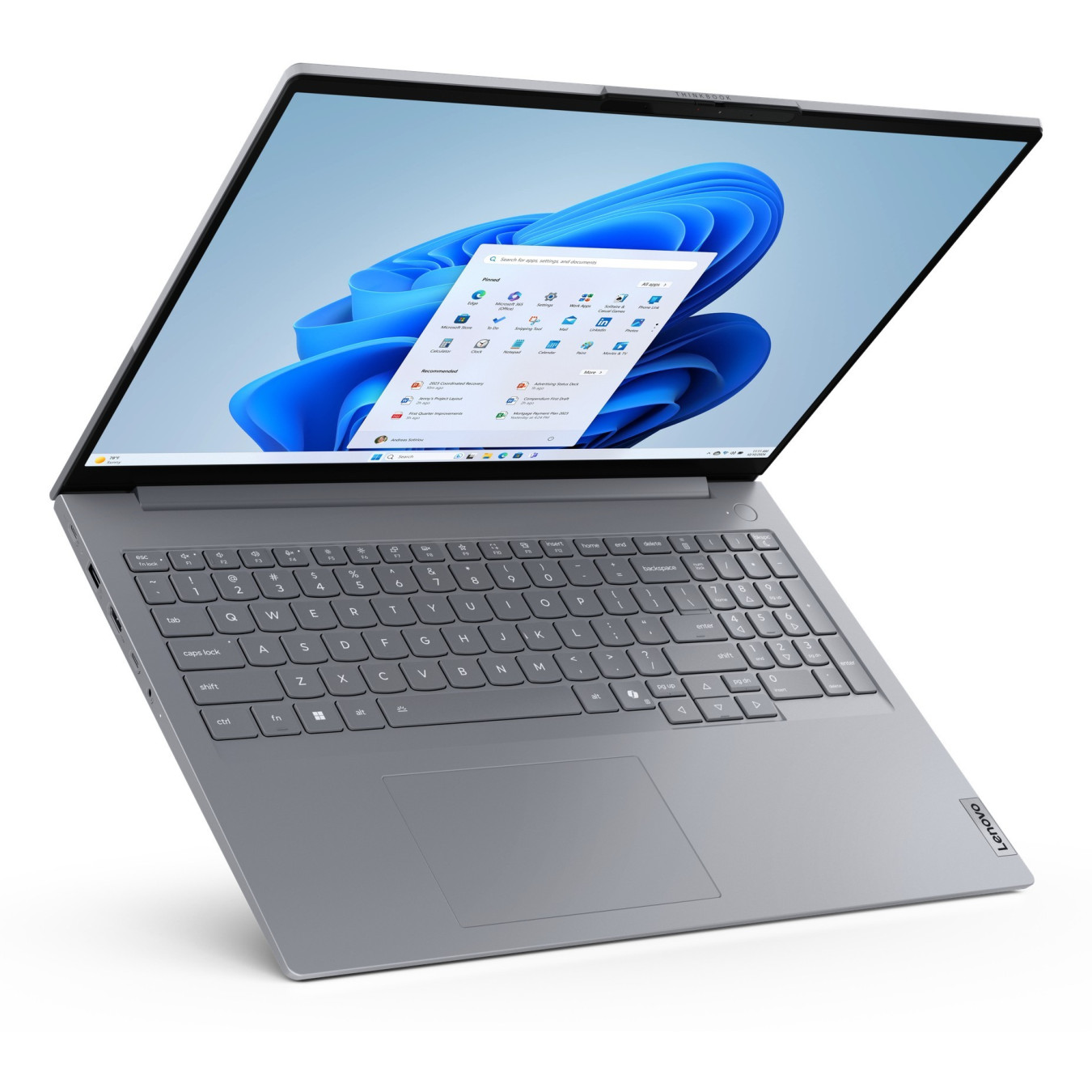 Lenovo ThinkBook 16 G8 - Intel Core Ultra 7 255H, 32GB DDR5, 1TB PCIe SSD, 16-inch WUXGA, Arctic Grey