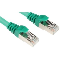 Buy Sharkoon Ethernet Cable - Cat6 S/FTP RJ45 to RJ45 - 1.5 m - Green in Cyprus, Nicosia, Limassol, Larnaka, Pafos