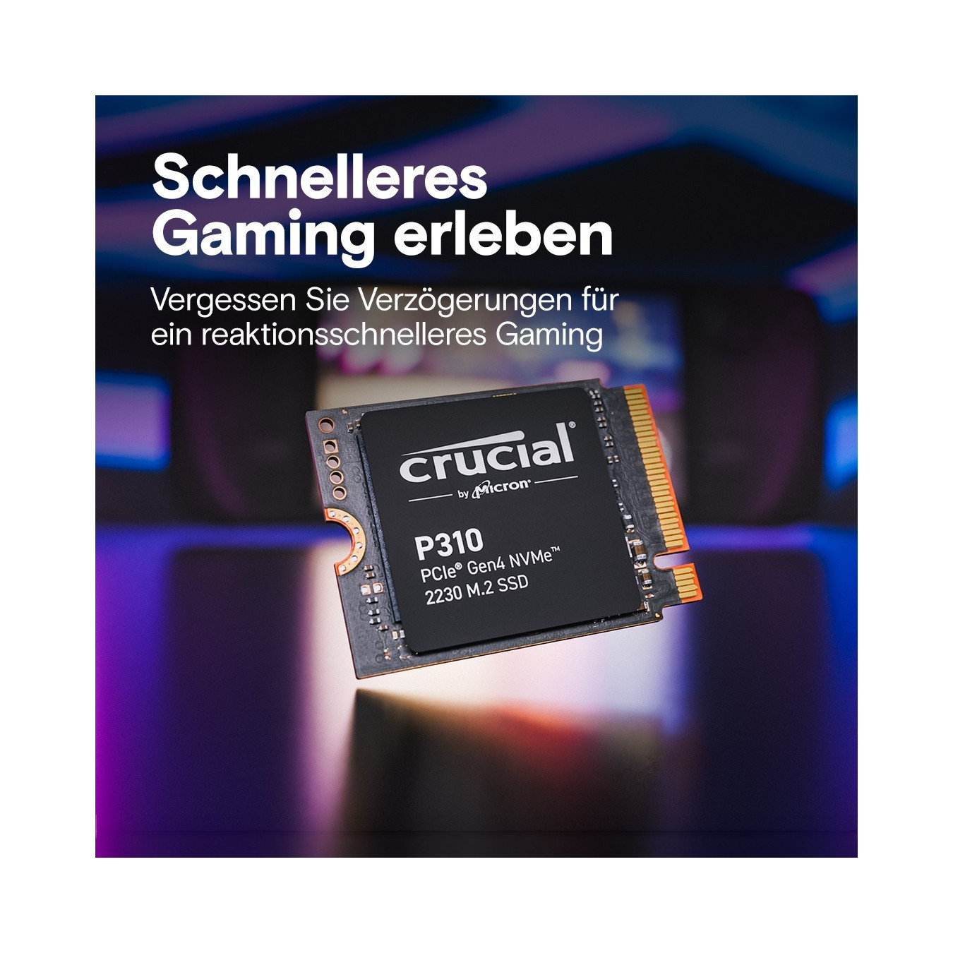 Crucial P310 M.2 2230 NVMe SSD - 2TB PCIe Gen4 x4, up to 7,100MB/s R / 6,000MB/s W — Buy in Cyprus with Fast Delivery