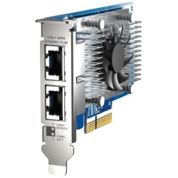 Buy QNAP Network Adapter - QXG-10G2T-X710 - Dual RJ45 Gigabit PCIe 3.0 x4 NAS Et... in Cyprus, Nicosia, Limassol, Larnaka, Pafos