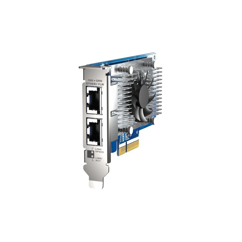 Buy QNAP Network Adapter - QXG-10G2T-X710 - Dual RJ45 Gigabit PCIe 3.0 x4 NAS Et... in Cyprus, Nicosia, Limassol, Larnaka, Pafos