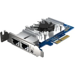 Buy QNAP Network Adapter - QXG-10G2T-X710 - Dual RJ45 Gigabit PCIe 3.0 x4 NAS Et... in Cyprus, Nicosia, Limassol, Larnaka, Pafos