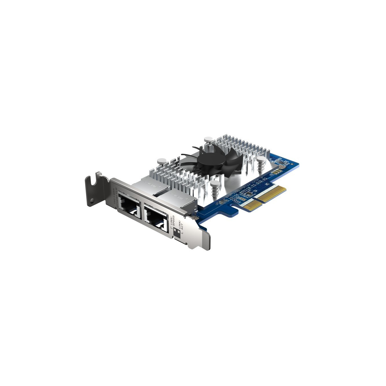 QNAP Network Adapter - QXG-10G2T-X710 - Dual RJ45 Gigabit PCIe 3.0 x4 NAS Ethernet Card — Buy in Cyprus with Fast Delivery