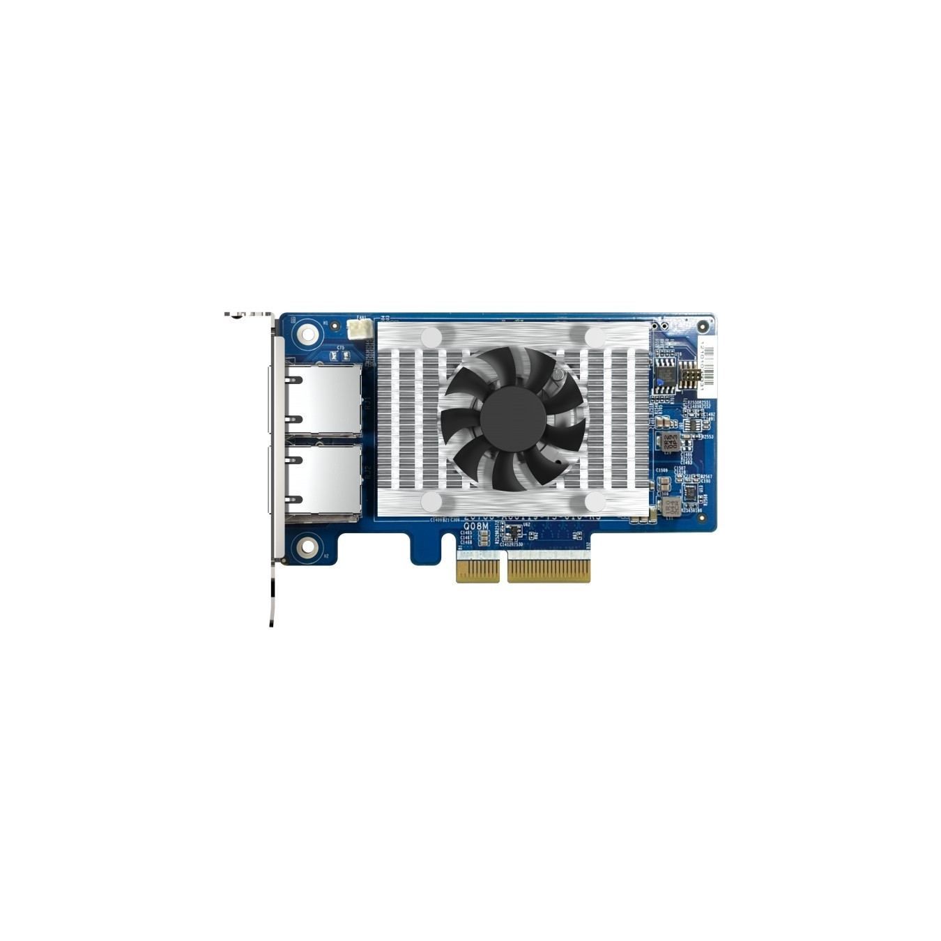 QNAP Network Adapter - QXG-10G2T-X710 - Dual RJ45 Gigabit PCIe 3.0 x4 NAS Ethernet Card — Buy in Cyprus with Fast Delivery