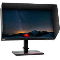 Lenovo ThinkVision P27u-20 - 27" 4K UHD IPS Monitor - Black, USB-C Hub, HDMI, DP, DisplayHDR 400