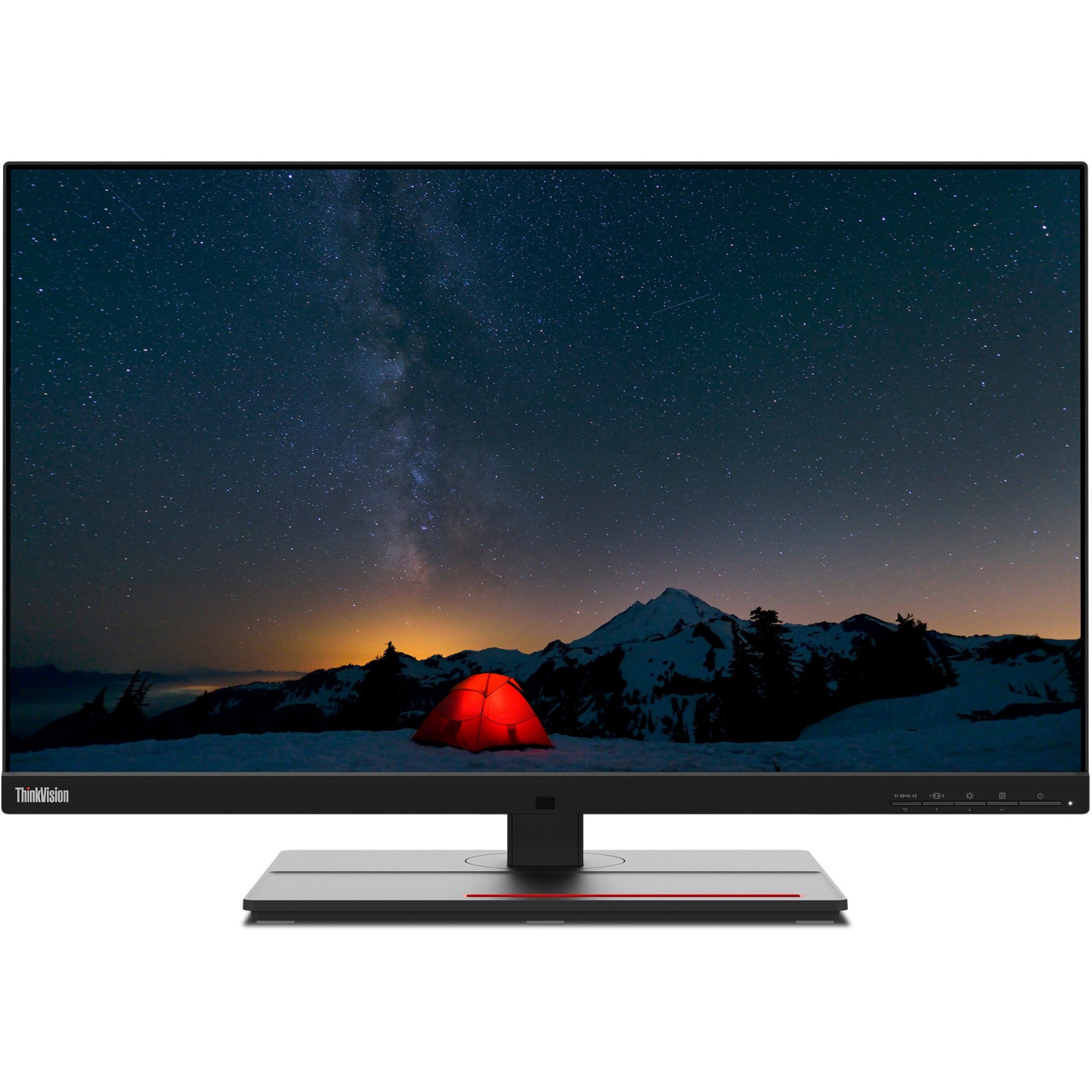 Lenovo ThinkVision P27u-20 - 27" 4K UHD IPS Monitor - Black, USB-C Hub, HDMI, DP, DisplayHDR 400