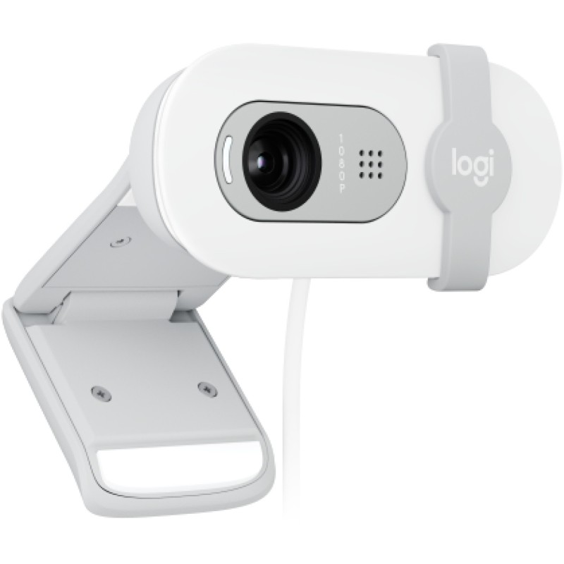 Buy Logitech BRIO 100 - 960-001617 - White Full HD 2MP Webcam, 1080p@30fps, Buil... in Cyprus, Nicosia, Limassol, Larnaka, Pafos