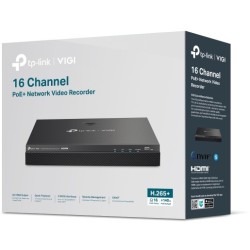 Buy TP-Link Omada VIGI NVR2016H-16MP - 16-Channel PoE+ NVR, 4K (3840x2160) Suppo... in Cyprus, Nicosia, Limassol, Larnaka, Pafos