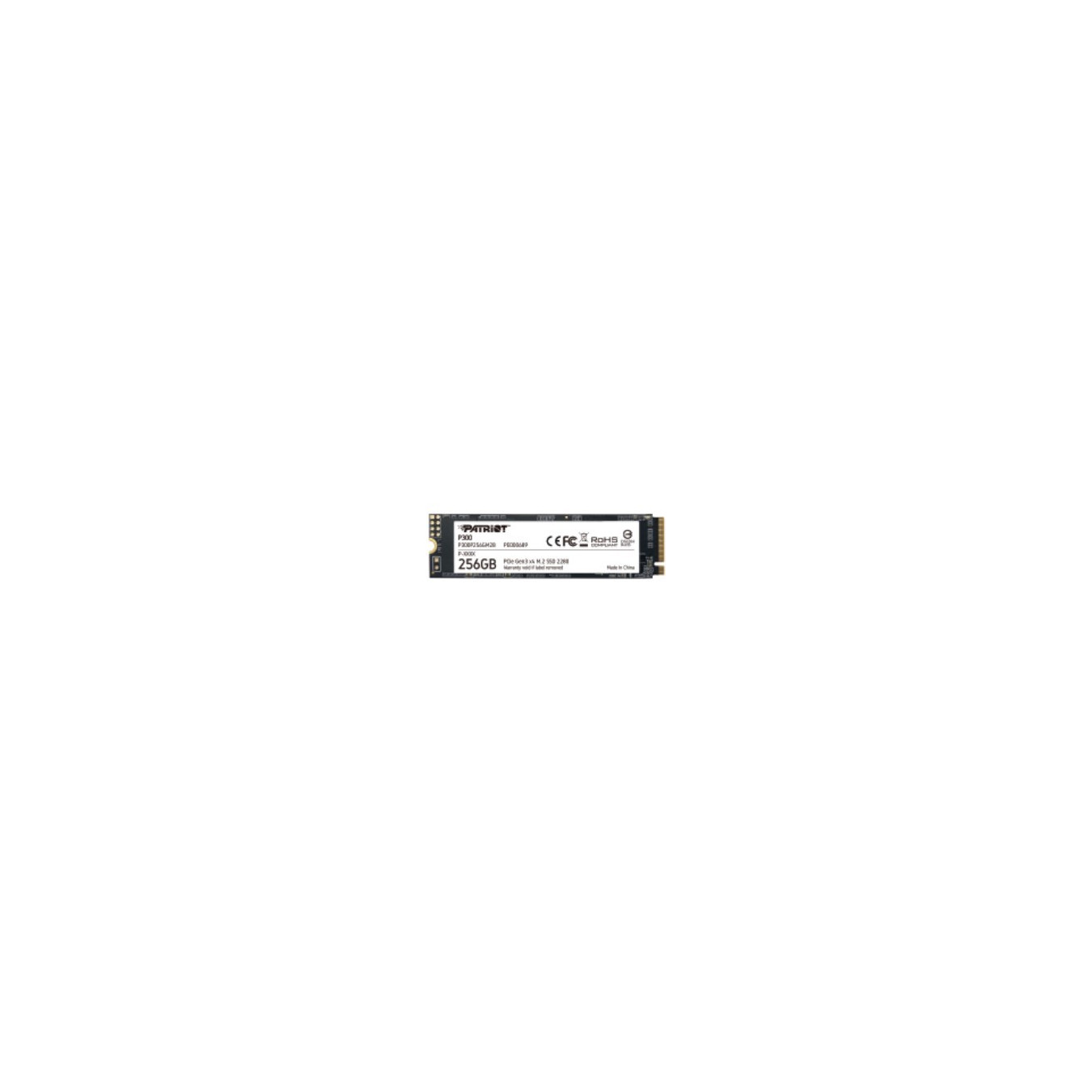Patriot P300 M.2 NVMe SSD - P300P256GM28 - 256GB, PCIe 3.0 x4 (NVMe 1.3), M.2 2280 — Buy in Cyprus with Fast Delivery