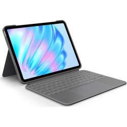 Buy Logitech Combo Touch - for iPad Air 11-inch (M2) - Oxford Grey, UK QWERTY, T... in Cyprus, Nicosia, Limassol, Larnaka, Pafos