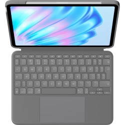 Buy Logitech Combo Touch - for iPad Air 11-inch (M2) - Oxford Grey, UK QWERTY, T... in Cyprus, Nicosia, Limassol, Larnaka, Pafos