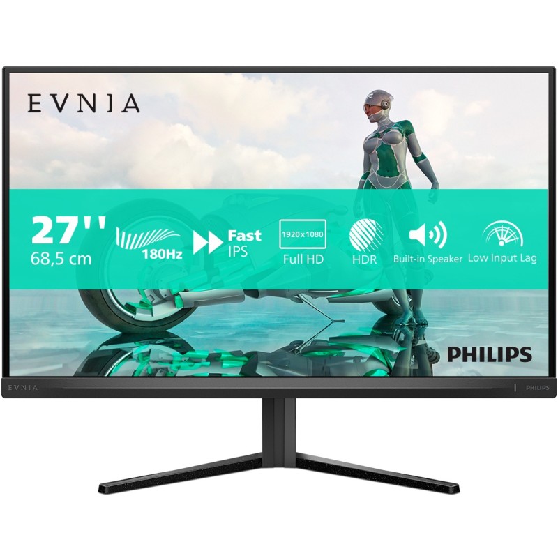 Buy Philips Evnia 27M2N3200S - 27-inch FHD IPS Gaming Monitor, 165Hz, 2xHDMI/DP,... in Cyprus, Nicosia, Limassol, Larnaka, Pafos