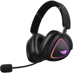 Buy ASUS ROG Delta II - Wired & Dual Wireless Gaming Headset - Black, USB-C, 2.4... in Cyprus, Nicosia, Limassol, Larnaka, Pafos