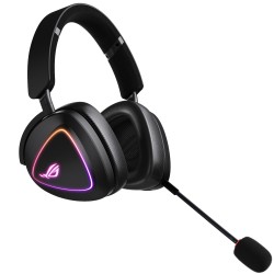 Buy ASUS ROG Delta II - Wired & Dual Wireless Gaming Headset - Black, USB-C, 2.4... in Cyprus, Nicosia, Limassol, Larnaka, Pafos