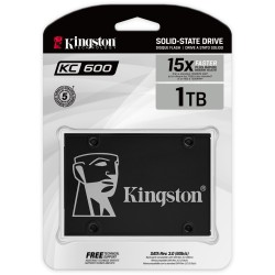 Buy Kingston KC600 - 1TB SATA III 2.5" (7mm) SSD - 550MB/s Read, 520MB/s Write, ... in Cyprus, Nicosia, Limassol, Larnaka, Pafos