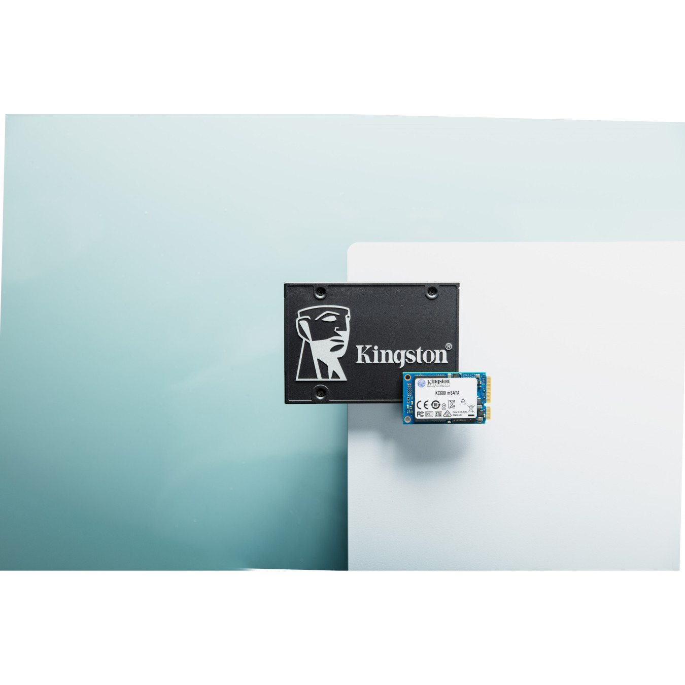 Kingston KC600 - 1TB SATA III 2.5" (7mm) SSD - 550MB/s Read, 520MB/s Write, 256-bit AES Encryption
