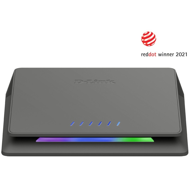 Buy D-Link DMS-106XT - 6-Port Multi-Gig Unmanaged Desktop Switch, Grey Aluminium... in Cyprus, Nicosia, Limassol, Larnaka, Pafos