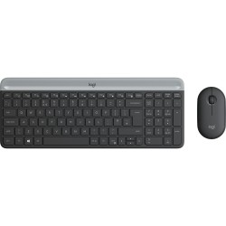 Buy Logitech Slim Wireless Keyboard & Mouse Combo - MK470 - Graphite, AZERTY, Fu... in Cyprus, Nicosia, Limassol, Larnaka, Pafos