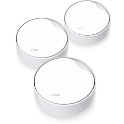 Buy TP-Link AX3000 Mesh WiFi 6 System - 3-Pack, Dual-Band, PoE, White, 600 m² C... in Cyprus, Nicosia, Limassol, Larnaka, Pafos