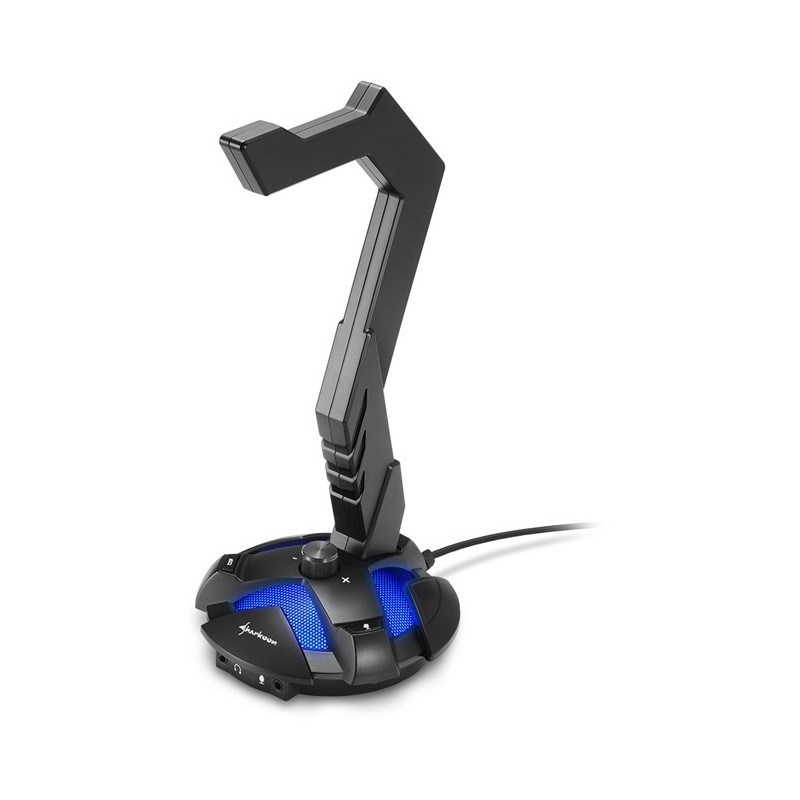 Buy Sharkoon X-Rest 7.1 Headset Stand - Active Headphone Holder - Black, USB-pow... in Cyprus, Nicosia, Limassol, Larnaka, Pafos
