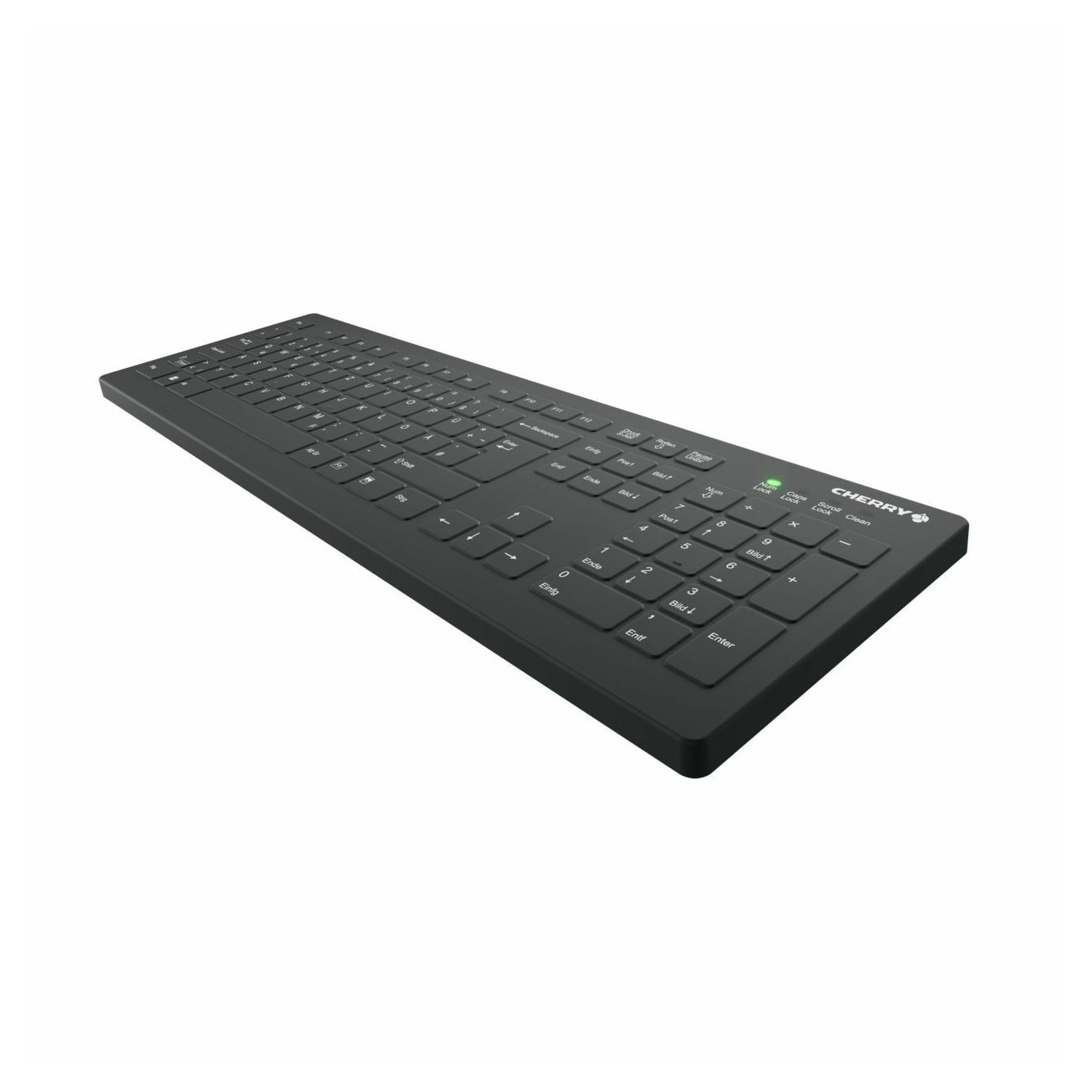 CHERRY ACTIVE KEY MTA AK-C8112 - Wireless RF 2.4GHz Full-Size (100%) QWERTZ Keyboard, Black — Buy in Cyprus with Fast Delivery