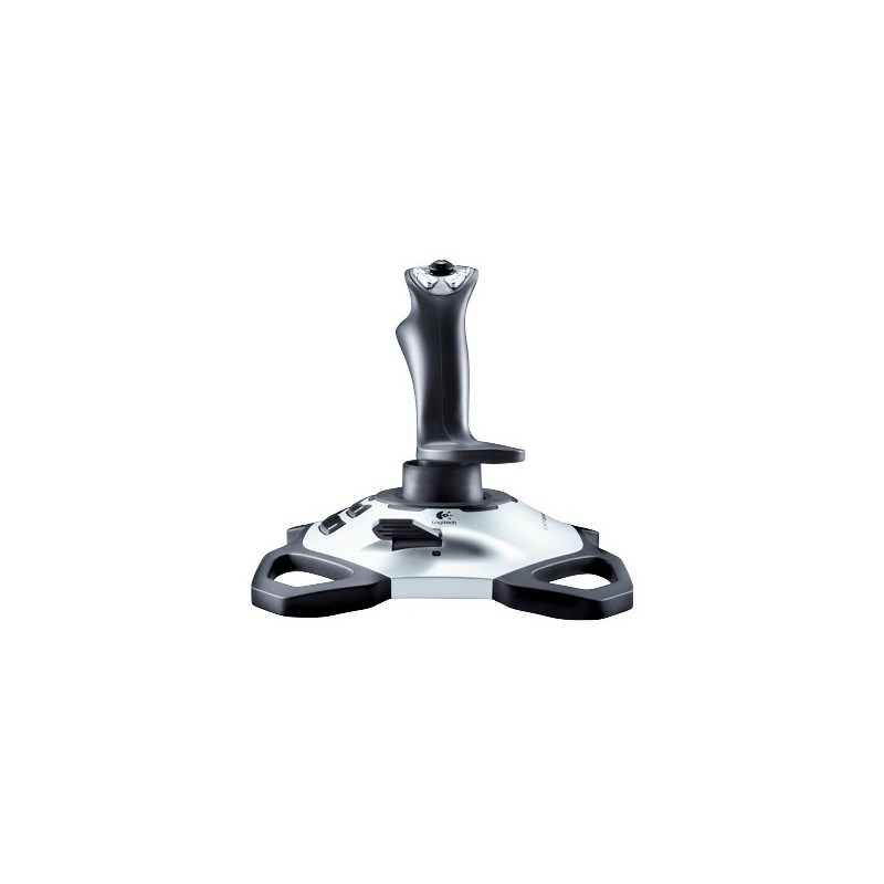 Buy Logitech Extreme 3D Pro - USB 2.0 Wired PC Flight Stick - Black/White in Cyprus, Nicosia, Limassol, Larnaka, Pafos