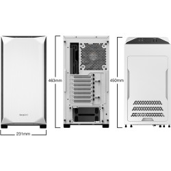 Buy be quiet! Pure Base 500 Window - Mid Tower PC Case - White, Tempered Glass, ... in Cyprus, Nicosia, Limassol, Larnaka, Pafos