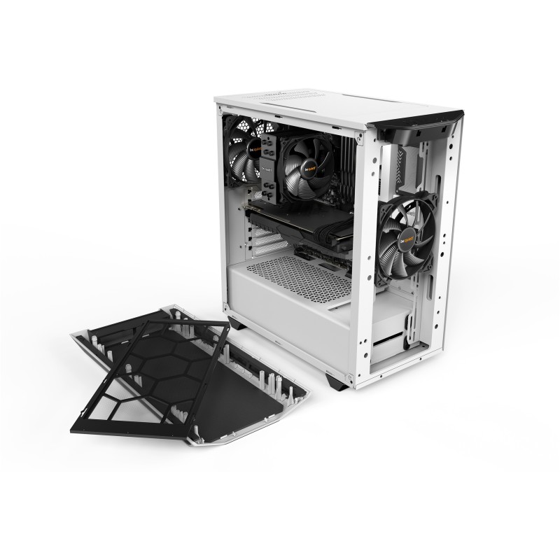 Buy be quiet! Pure Base 500 Window - Mid Tower PC Case - White, Tempered Glass, ... in Cyprus, Nicosia, Limassol, Larnaka, Pafos