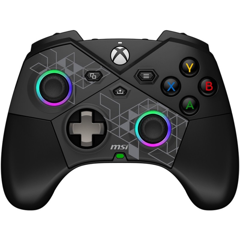 Buy MSI Force Pro W - S10-43G0130-C54 - Black Wired/Wireless Gamepad, USB-C, 2.4... in Cyprus, Nicosia, Limassol, Larnaka, Pafos