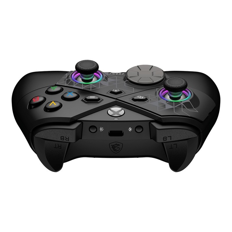 Buy MSI Force Pro W - S10-43G0130-C54 - Black Wired/Wireless Gamepad, USB-C, 2.4... in Cyprus, Nicosia, Limassol, Larnaka, Pafos