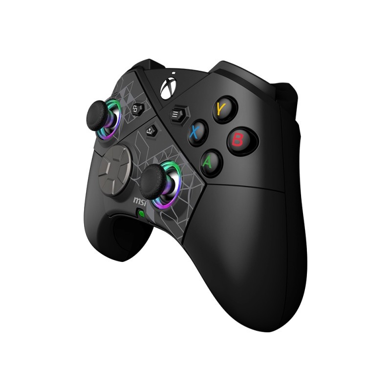 Buy MSI Force Pro W - S10-43G0130-C54 - Black Wired/Wireless Gamepad, USB-C, 2.4... in Cyprus, Nicosia, Limassol, Larnaka, Pafos