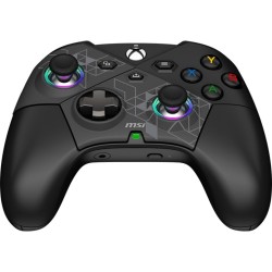 Buy MSI Force Pro W - S10-43G0130-C54 - Black Wired/Wireless Gamepad, USB-C, 2.4... in Cyprus, Nicosia, Limassol, Larnaka, Pafos